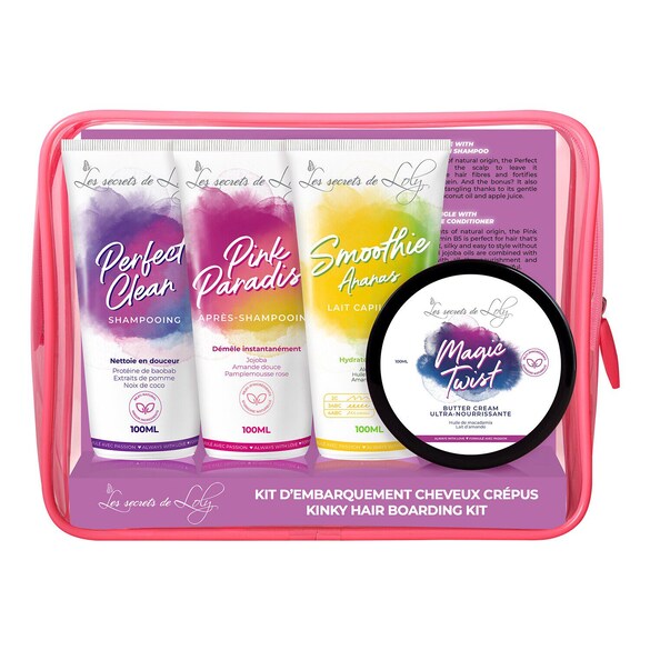 Trousse Voyage - Rituel soin cheveux crépus, LES SECRETS DE LOLY