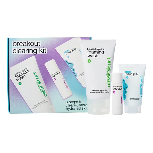 Breakout Clearing Kit - Coffret Soins visage, CLEAR START