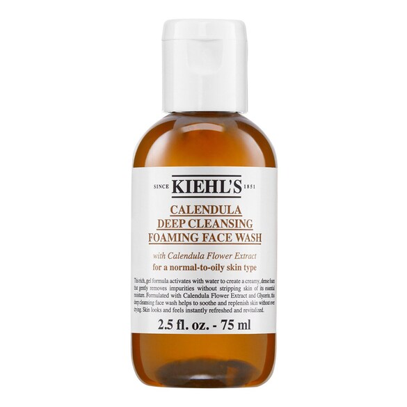 Calendula Deep Cleansing Foaming Face Wash - Nettoyant visage Format voyage, KIEHL'S SINCE 1851