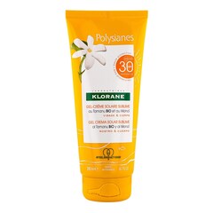 Gel-crème solaire sublime SPF 30 au Monoï & Tamanu BIO - Crème Visage et corps, KLORANE