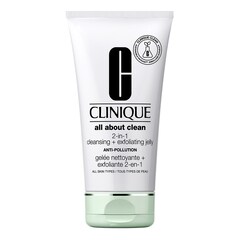 All About Clean - Gelée Nettoyante + Exfoliante 2-en-1, CLINIQUE