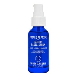Triple Peptide + Cactus Oasis Serum - Sérum visage et cou hydratant