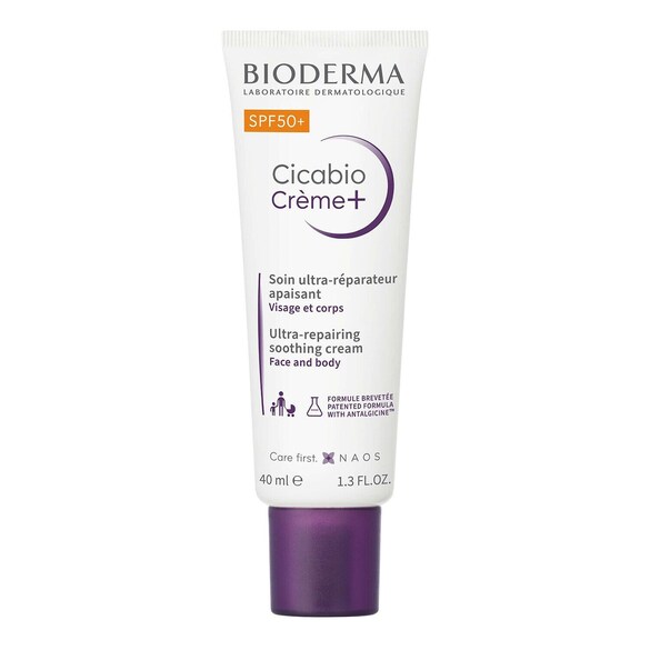 Cicabio Crème + - Soin Ultra-réparateur apaisant SFP 50+, BIODERMA
