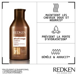 All Soft Mega - Après-shampoing hydratant cheveux secs et rêches