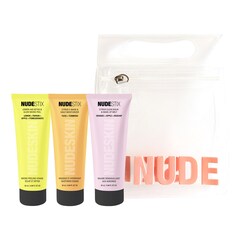 NUDESKIN 3-Step Citrus Renew Set - Coffret soin visage, NUDESTIX