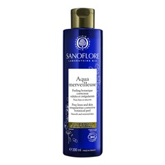 Aqua Merveilleuse - Peeling régénérant vegan certifié bio pour une peau lissée, SANOFLORE