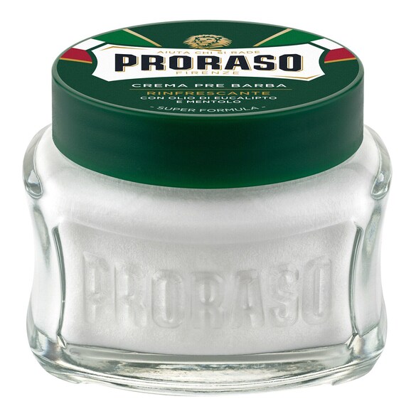 Preshave Cream - Crème Avant Rasage Rafraîchissante et Tonifiante, PRORASO