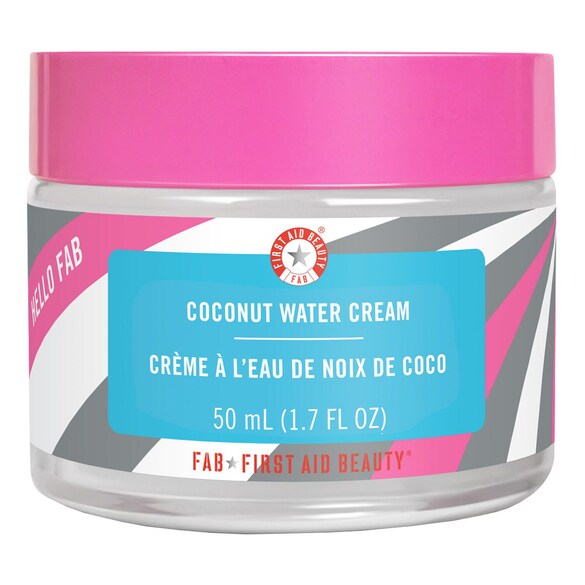 Hello FAB Coconut Water Cream - Crème hydratante à l'eau de coco, FIRST AID BEAUTY