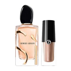 Duo Si Eau de Parfum & Fard à Paupières Eye Tint, ARMANI