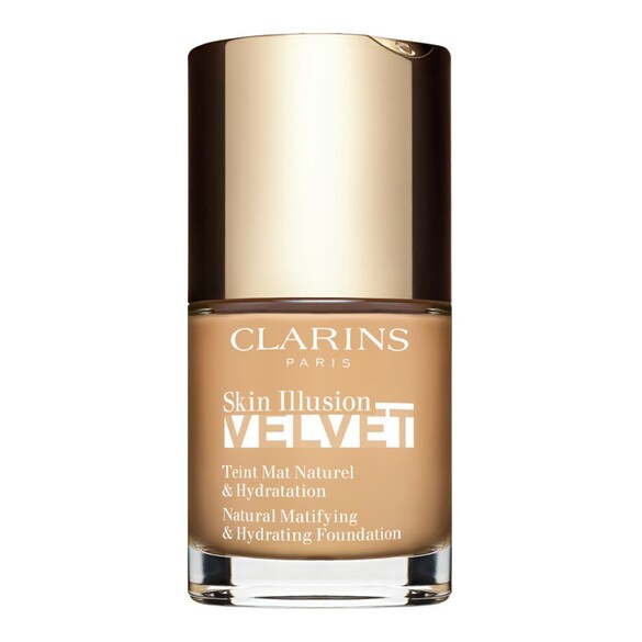 Skin Illusion Velvet - Fond de Teint Mat Naturel & Hydratation, CLARINS