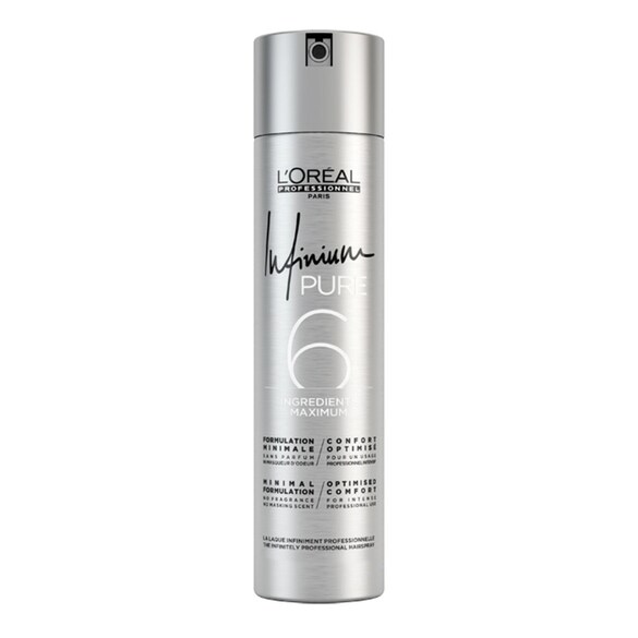 Infinium Pure - Laque fixation souple, L'Oréal Professionnel