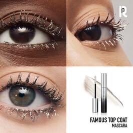 Eyephoria Famous Top Coat Mascara - Mascara top coat pailleté