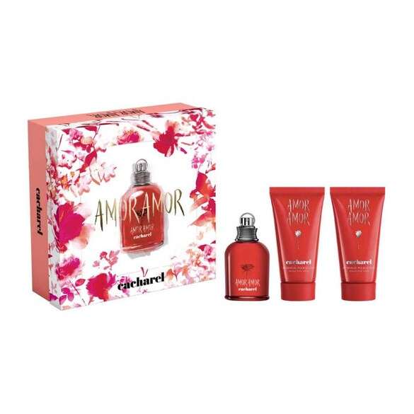 Amor Amor - Coffret Eau de Toilette et Laits pour le Corps, CACHAREL