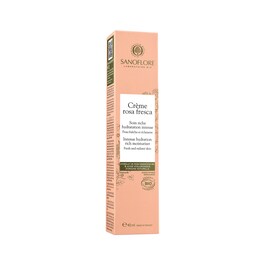 Rosa fresca - Crème hydratante certifiée bio pour les peaux normales à sèches