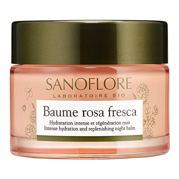 Rosa fresca - Baume hydratation intense et régénération certifié bio, SANOFLORE