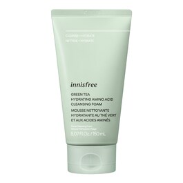 Mousse Hydratante Nettoyante au Thé Vert et aux Acides Aminés - Nettoyant Visage