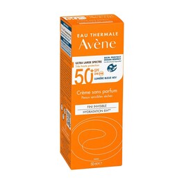 Solaire - Crème Très Haute Protection Sans Parfum SPF50+