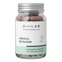Absolu de Raisin - Complément alimentaire Anti-âge, D-LAB NUTRICOSMETICS