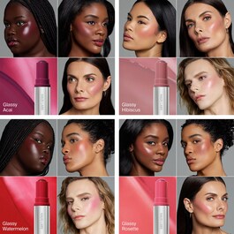 Color Fuse Longwear Glassy Lip + Cheek Balm Blush Stick - Blush crème