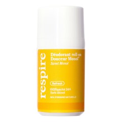 Déodorant Roll-on - Déodorant Douceur Monoï Efficacité 24H, RESPIRE