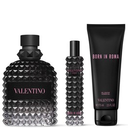 Uomo Born in Roma - Coffret Eau de Toilette pour Homme Boisé Aromatique