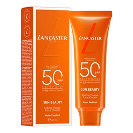 SUN BEAUTY - Crème Visage Confort Bronzage Lumineux SPF 50