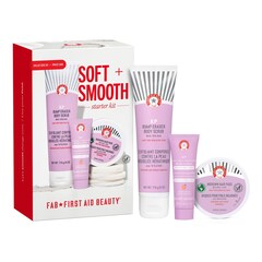 Soft + Smooth Starter Kit - Kit de démarrage Douceur + Lissage, FIRST AID BEAUTY