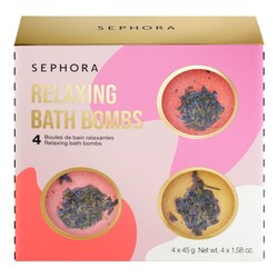 Coffret 4 Boules Holiday Vibes - Bombes De Bain Effervescentes