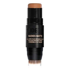 Nudies Matte Bronzer - Stick Double-Embout Contouring, NUDESTIX