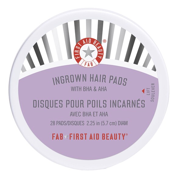 Ingrown Hair Pads - Disques Pour Poils Incarnés aux BHA & AHA , FIRST AID BEAUTY