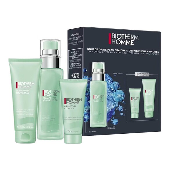 Aquapower  - Coffret routine hydratante et nettoyante, BIOTHERM