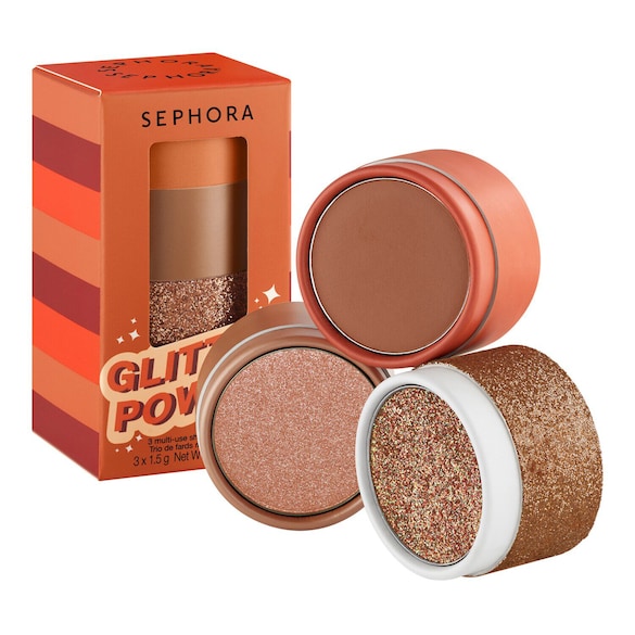 glitter power - trio de fards multi-usages
