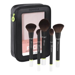 Le Set de Pinceaux Visage - Application intuitive, fini parfait, SEPHORA COLLECTION
