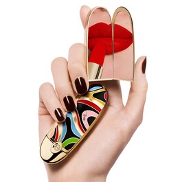 Rouge G Marmo Kiss - L'écrin bijou double miroir Édition Limitée