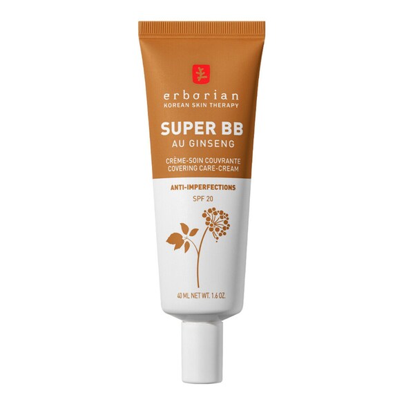 Super BB Au Ginseng - Soin Couvrant Anti-Imperfections, ERBORIAN