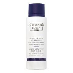 Monoï De Nuit Réparateur À La Fleur De Lotus Blanche - Huile De Soin Cheveux, CHRISTOPHE ROBIN