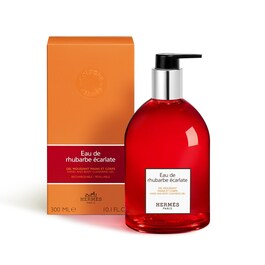Eau de rhubarbe écarlate Gel mouss mains et corps Flac 300ml