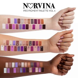 Norvina Pro Pigment Palette Vol. 5 - Palette de Fards à Paupières