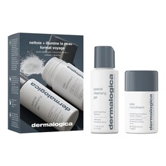 Cleanse + Brighten On The Go - Coffret Soin Visage, DERMALOGICA
