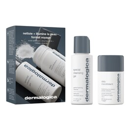 Cleanse + Brighten On The Go - Coffret Soin Visage