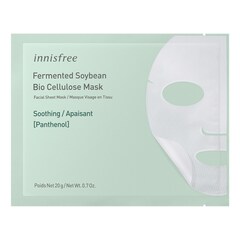Masque au Soja Fermenté Bio-Cellulose - Apaisant Panthénol, INNISFREE