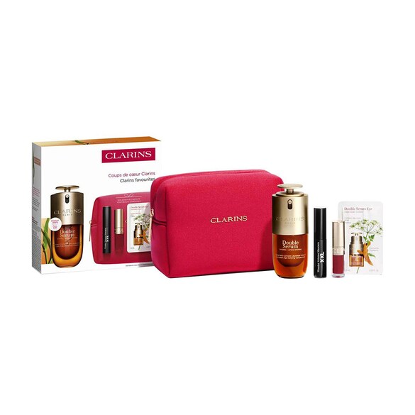 Coffret Double Serum – Soin anti-âge visage, CLARINS