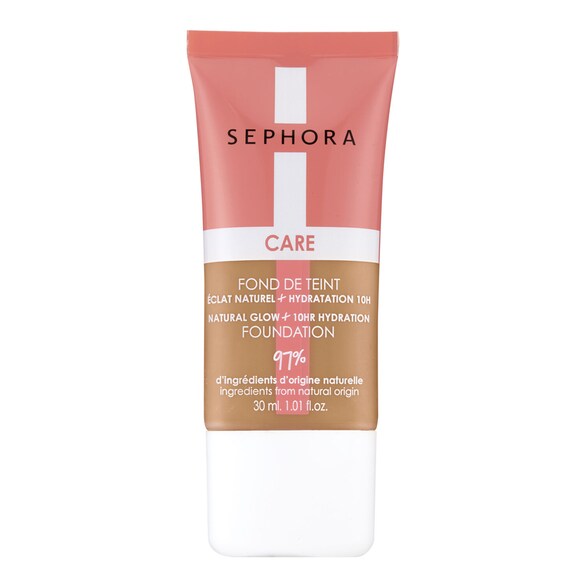Care Make-up - Fond de Teint éclat Naturel + Hydratation 10 h, SEPHORA COLLECTION