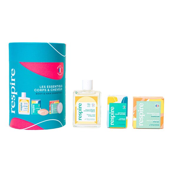 Les essentiels corps & cheveux - Kit corps et cheveux, RESPIRE