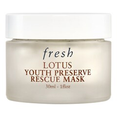Lotus Youth Preserve Rescue Mask - Masque anti-âge exfoliant au Lotus, FRESH