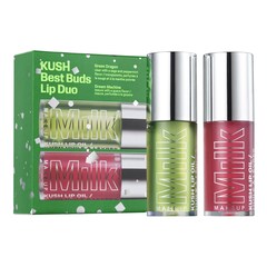 Kush Best Buds Lip Oil Duo - Un coffret de deux huiles Kush Lip Oil, MILK MAKEUP