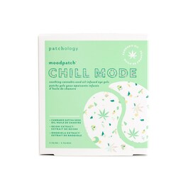 Moodpatch Chill Mode - Patchs gels yeux apaisants infusés d'huile de chanvre