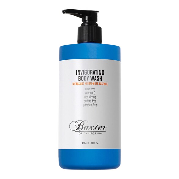 Gel douche corps agrumes et musc végétal - Nettoyant revigorant, BAXTER OF CALIFORNIA