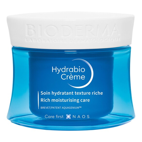 Hydrabio Crème - Crème hydratante visage peau sensible, BIODERMA