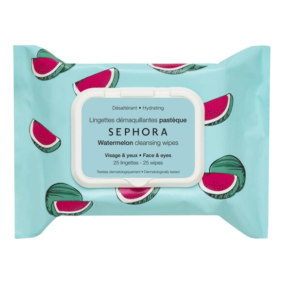 Lingettes démaquillantes et exfoliantes - Format 25 lingettes, SEPHORA COLLECTION